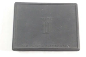 Kem Plastic Playing Cards Paisley Pattern Pre-Owned No Jokers - Picture 1 of 6