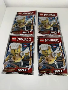 4x Lego Ninjago Wu Polybag Minifigur 891945 Limited Edition Sammlung Konvolut - Bild 1 von 1