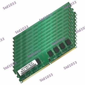 20GB 10x 2GB DDR2 PC2-6400U 800MHz.DIMM Computer RAM Green Desktop DIMM Memory - Picture 1 of 6