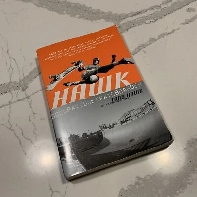 Hawk: Occupation: Skateboarder Paperback  2001 1st Ed. By Tony Hawk SIGNED — 第 1/4 张图片