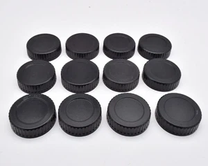 Unbranded Contax/Yashica CY Mount Rear Lens Cap Lot Qty-12 (#T2083) - Picture 1 of 2