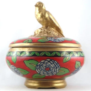 Rare BOITE Ancienne Céramique ALFRED RENOLEAU Angoulême, Marquise de Sévigné... - Imagen 1 de 12