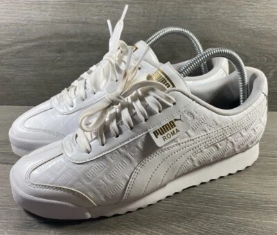 Zapatillas Mujer PUMA Roma Reinvent Blanco/Dorado (369973 01) Talla 8.5 Foto 1 de 4