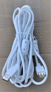 USB 2.0 EXTENDER CABLE WHITE 15Ft. M/F NEW IN WRAPPER SCHOOL SURPLUS - Picture 1 of 1