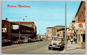 Helena Montana Main Street, J.C. Penney Store Postkarte - Bild 1 von 2