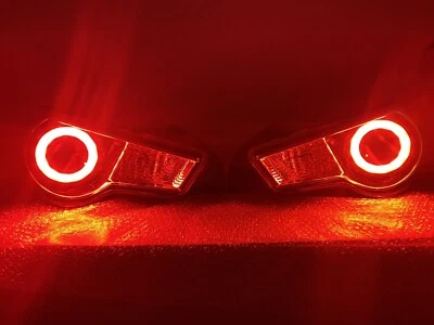 For 2012-2020 Toyota 86 Subaru BRZ Scion FRS ACRYLIC RING LED Tail Light OEM JDM - Image 1 of 4