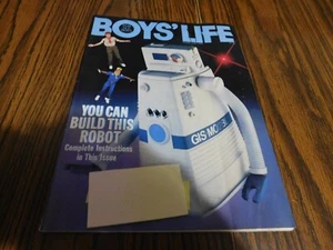 Boys' Life Magazine 1987 Build Your Own Robot - Imagen 1 de 4