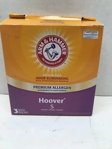 ARM AND HAMMER Hoover S  SET OF 2 BAGS PREMIUM ALLERGEN FILTRATION BAGS Open Box - Picture 1 of 2