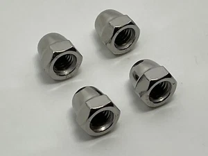 M8 DOME HEAD NUT CAP ACORN NUTS STAINLESS STEEL 8mm HEXAGON X 4 - Picture 1 of 5