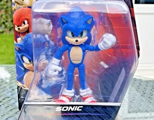 GO SEGA SONIC THE HEDGEHOG 3 SONIC 5" INCH FIGURE JAKKS PACIFIC RARE!! - Picture 1 of 7