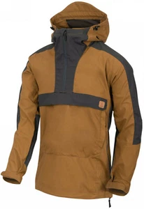 Helikon-Tex Woodsman Anorak Jacket Soft Shell Coyote / Ash Grey Outdoor Jacke - Bild 1 von 12