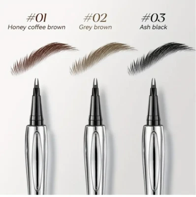 A.M.G Waterproof Eyebrow Pencil, Sweat-Proof Long Lasting Natural Look, Brown #2 - Image 1 of 3