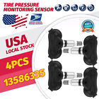 Set of 4 TPMS Tire Pressure Monitoring Sensors NEW For Chevy GMC OEM 13586335 Chevrolet Captiva