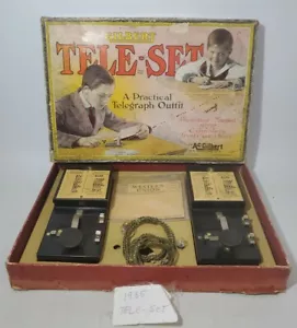 Juego Tele Vintage A.C. Gilbert RARO 1935 - Imagen 1 de 10