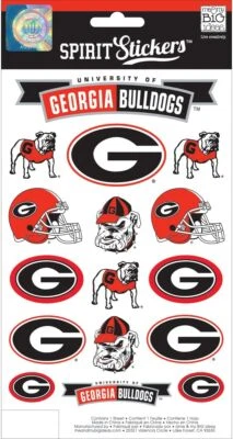 ME & MY BIG IDEAS Georgia Bulldogs UGA NCAA University College Gift Logo Decals Spirit Stickers