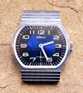 Vintage Mens Watch ZIM 80's Made in Soviet Union Wristwatch Soviet Russia ZIM - Picture 1 of 6