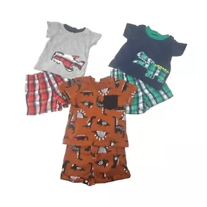 Baby Boy's Matching Outfits, 3 Pair Shorts with Matching Shirts - Size 3 Month - Picture 1 of 8