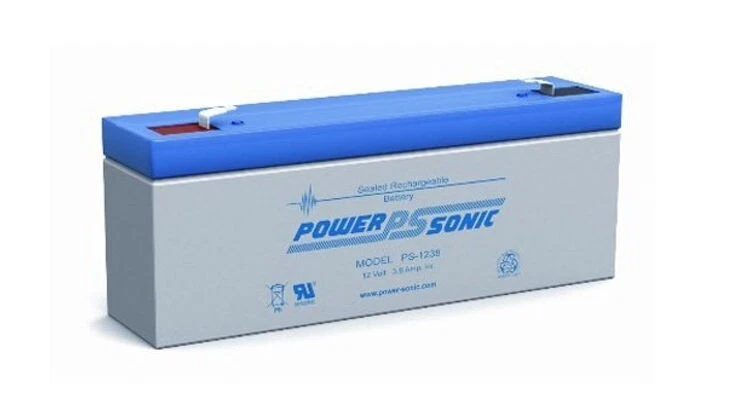 Batería Power-Sonic PS-1238 - 12V 3.8AH SLA AGM con terminales de pala F1 Foto 1 de 1