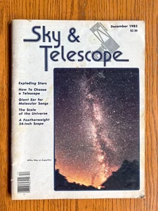 Vintage Sky and Telescope Magazine Dezember 1983 - Bild 1 von 4