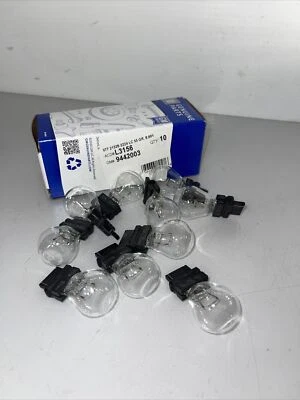 OEM # 9442003 # L3156K GM General Motors AC DELCO OEM new LAMP BULB 10 pack - Image 1 of 2