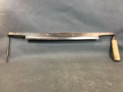 Ancienne grande plane de menuisier rabot à bois à main longueur utile 38cm  - Photo 1/4