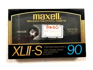 MAXELL XL II-S 90 casete de audio cinta en blanco sellado Hecho en Japón Tipo II v2 - Imagen 1 de 2