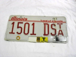 Vintage 2006 Illinois Trailer License Plate - Picture 1 of 2