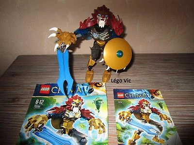 Lego 70200 Legends of Chima Chi Laval complet + Notice sachet Bag 2013 -CN150 - Photo 1/3