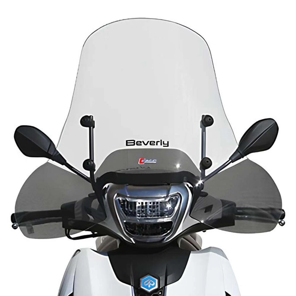 PARABREZZA FACO PER BEVERLY 300 HPE- 300S 400 DAL 2021/2025 ASTE NERE 23561