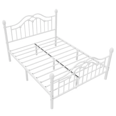 Metal Bed Frame Twin Full Queen Size with Headboard and Footboard - Image 1 of 4