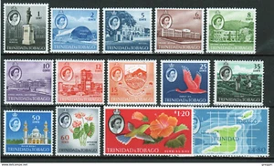 Trinidad and Tobago 1960 complete set of definitive stamps in unmounted mint - Picture 1 of 1