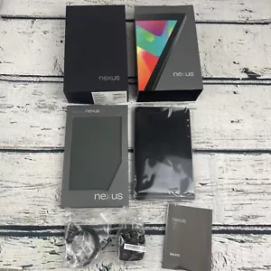 Nexus 7 Brown 16gb Tablet Android UNTESTED In Box With Screen Protector Bundle - Picture 1 of 15