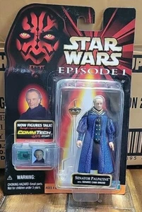 Figura Chip Star Wars Episodio I SENADOR PALPATINE Senado CommTech 1999 Hasbro - Imagen 1 de 2
