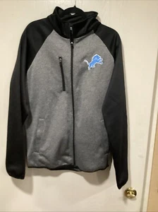 NFL Detroit Lions $89 1/4 Zip Pullover PKT M GIII Sports Carl Banks -NWT CC119 - Picture 1 of 3