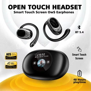 Auriculares Bluetooth 5.4 con Pantalla Táctil Inalámbricos TWS Cancelación de Ruido - Imagen 1 de 25