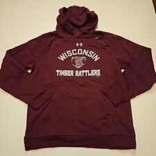 Wisconsin Timber Rattlers Under Armour MILB Sweatshirt Hoodie Large New W/Tags