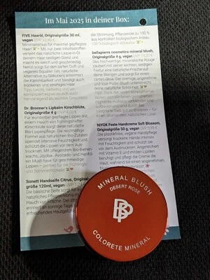 bellapierre cosmetics mineral Blush (Rouge), 4 g, Desert Rose, vegan - **NEU** - Bild 1 von 2