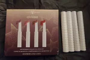 Mini 4 labiales Kat Von D KVD Epic Kisses LOLITA SHEDEFINED QUEEN ROLE BREAKER - Imagen 1 de 3