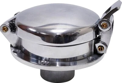 Tank's, Inc. FN-SFC Large Polished Aluminum Shelby Cobra Style Gas Cap - Image 1 of 4