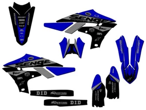 2019-2022 fits CYCRA POWERFLOW YZ 250 F 4-STROKE BINARY Blue Senge Graphics Kit - Picture 1 of 10