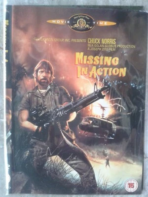 Joseph Zito Missing In Action (1984) R2 DVD MGM War Action Chuck Norris - Image 1 of 2