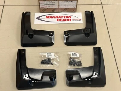 2023-2026 Prius Mudguard Mud Flaps  Front & Rear Genuine Toyota PK389-47R00-TP - Image 1 of 2