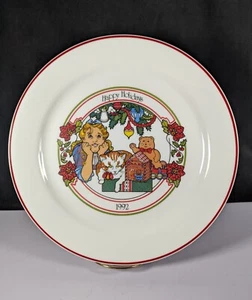 Corning Corelle 1992 Happy Holidays Collector Weihnachtsteller Limited Edition - Bild 1 von 4