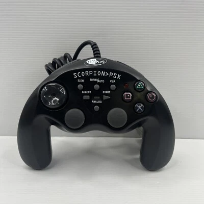 Scorpion PSX NYKO Playstation 1 PS1 Wired Controller Tested & Works - Free Post - Image 1 of 4