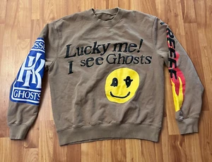 Lucky Me I See Ghosts Kids See Ghosts Camp Flog Gnaw Nov 11 Small/Med Sweatshirt - Bild 1 von 5