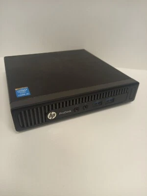 HP ProDesk Mini PC 400 G1 WIN10 PRO License USDT Desktop PC HD 4600 RN BB017350 - Image 1 of 4