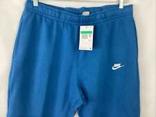 Nike Sportswear Club Fleece Men's Joggers Blue Sz XL Pockets New