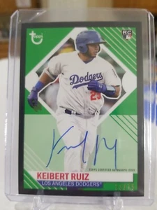 Keibert Ruiz 2021 Topps RC Brooklyn Collection AUTO /75 LA Dodgers - Picture 1 of 2