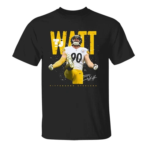 Tj-Watt Pittsburgh Steelers T-Shirt Cover