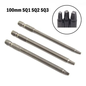 Value Pack of Square Head Screw Driver Bits for Cordless Drills (3pcs) - Picture 1 of 12